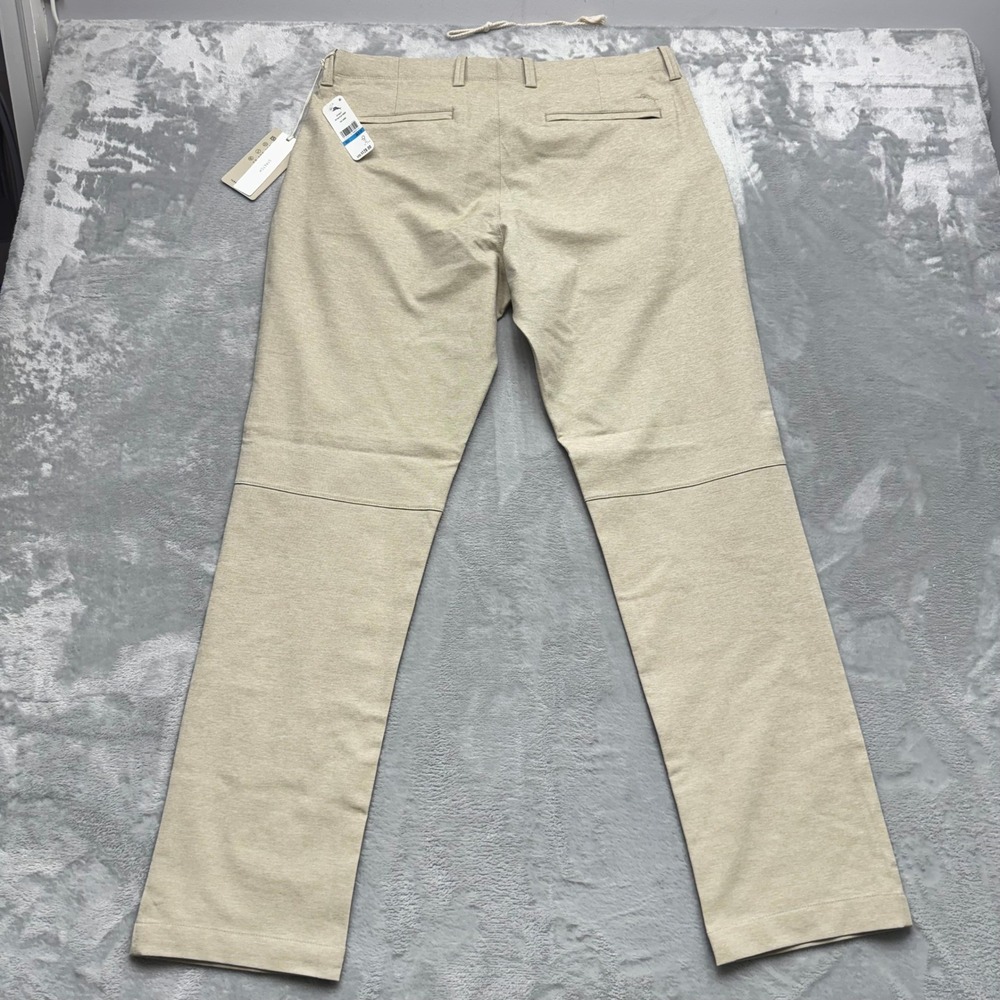 New Tommy Bahama IslandZone Pants Mens 36x32 Tan Stretch On Par Golf Chino UPF - Picture 3 of 15